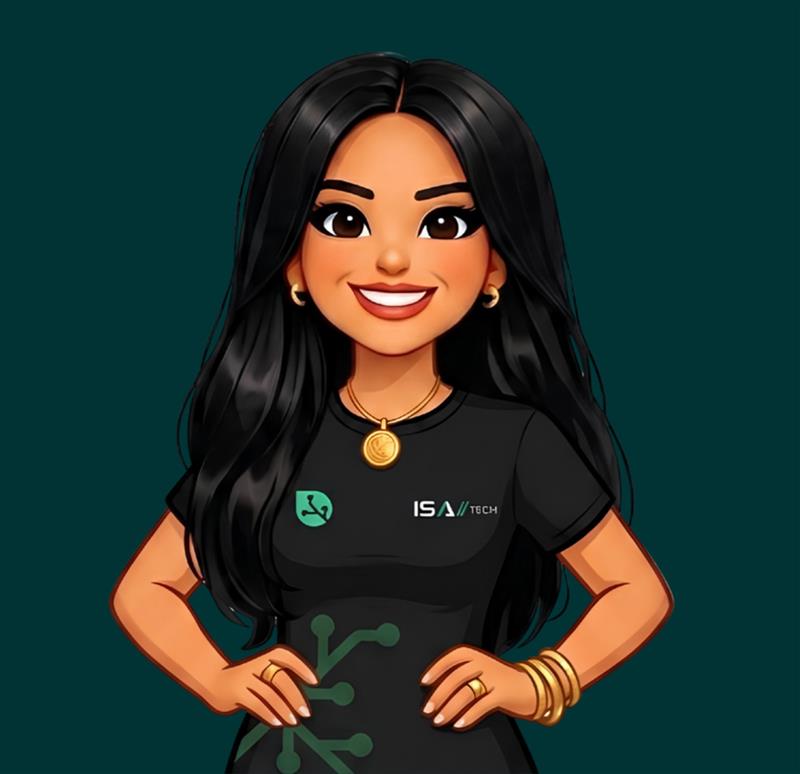 Avatar da assistente ISA
